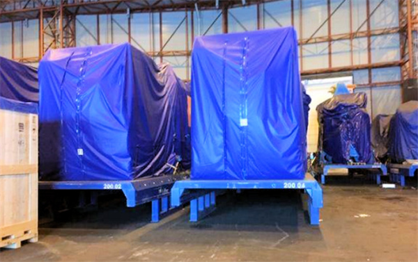 Lot Of (2) Unused Wartsila 20v32ts 10mw Diesel Generators)